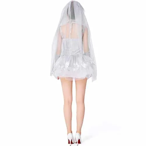 Ghost Bride Cosplay Costume view 2