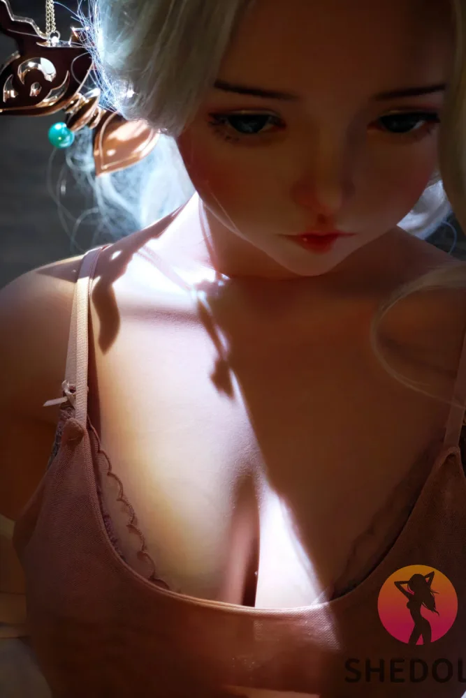 148cm/4ft10 C-cup Silicone Head Sex Doll – Duoduo view 2