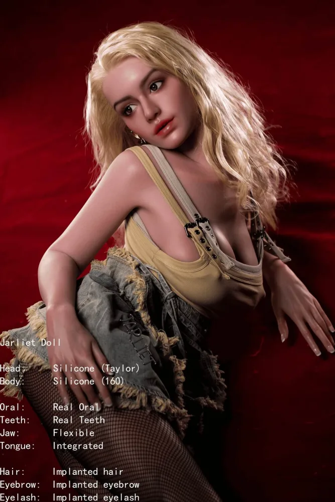 160cm/5ft3 C-cup Silicone Sex Doll – Taylor view 1