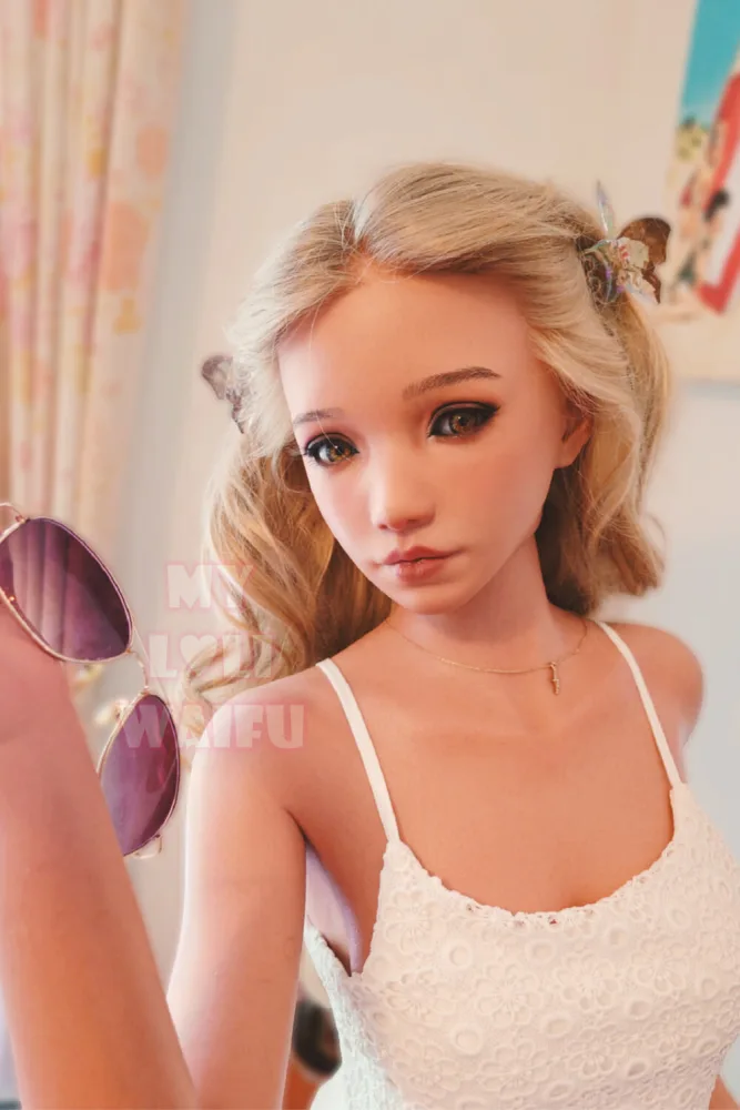 148cm/4ft10 B-cup Silicone Sex Doll – Tina view 4