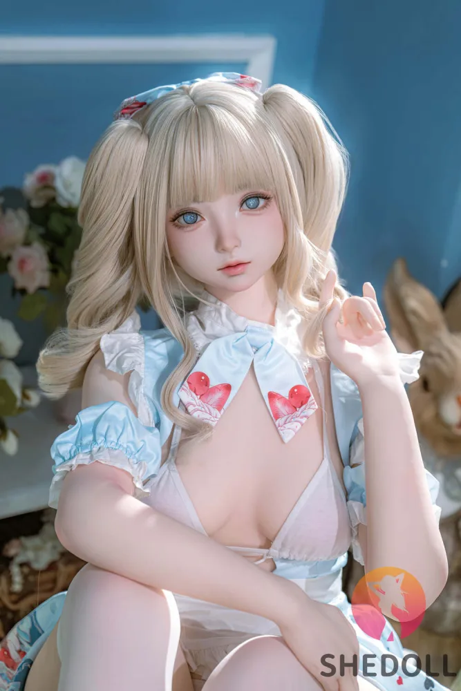 150cm/4ft11 B-cup Silicone Head Sex Doll – Nancy view 6