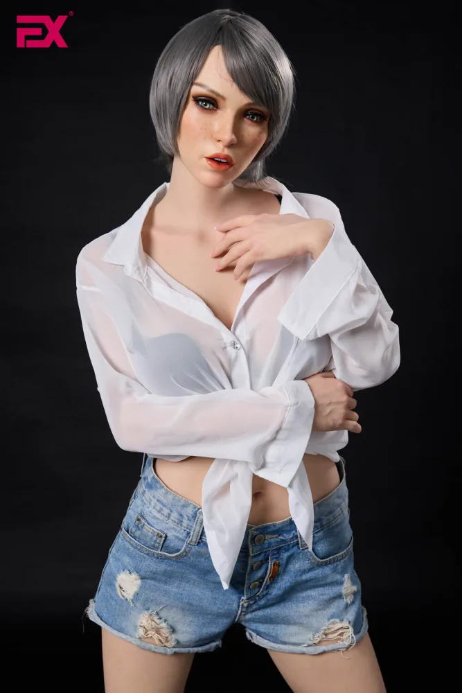 164cm/5ft5 E-cup Silicone Sex Doll – Alisha view 1