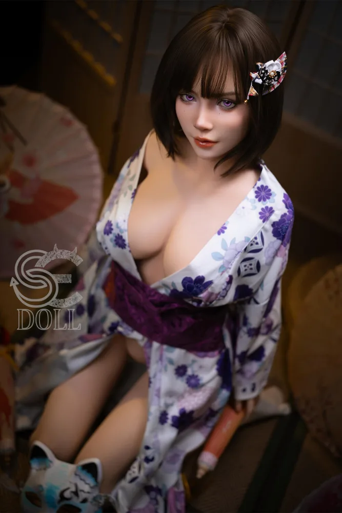 155cm/5ft1 D-cup Silicone Sex Doll – Kemeny.E view 7