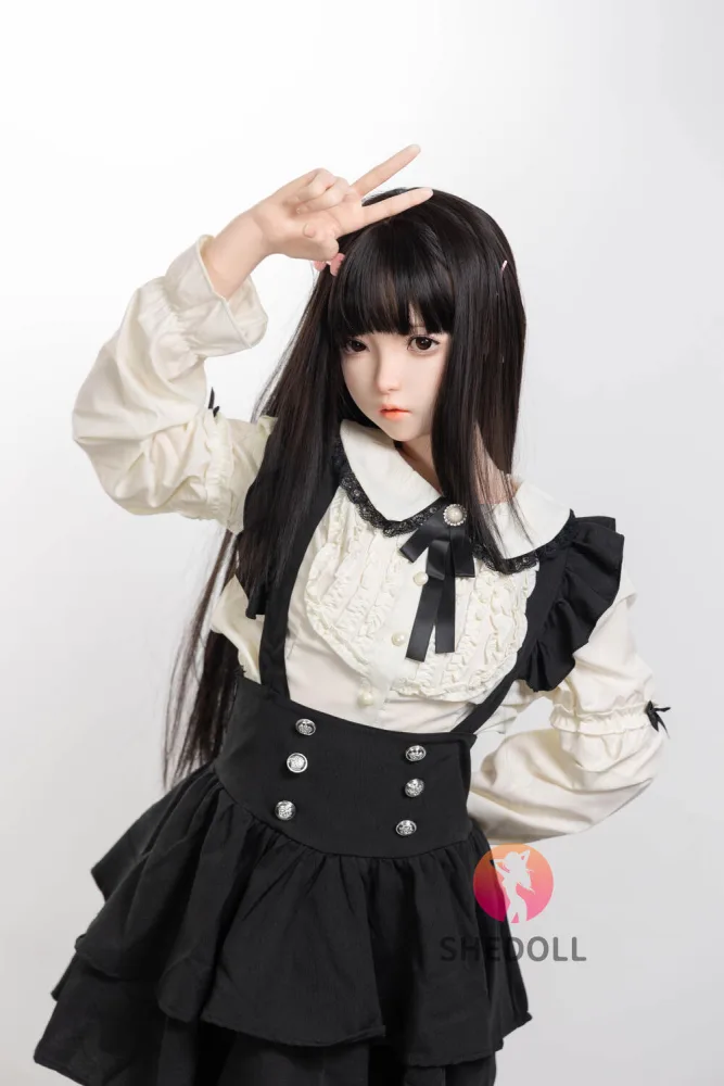152cm/4ft12 A-cup Silicone Head Sex Doll – Luo Xiaoyi view 6