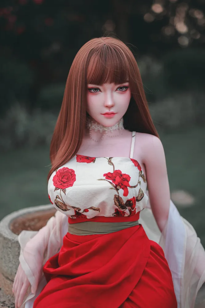 163cm/5ft4 F-cup Silicone Sex Doll – Peach view 7