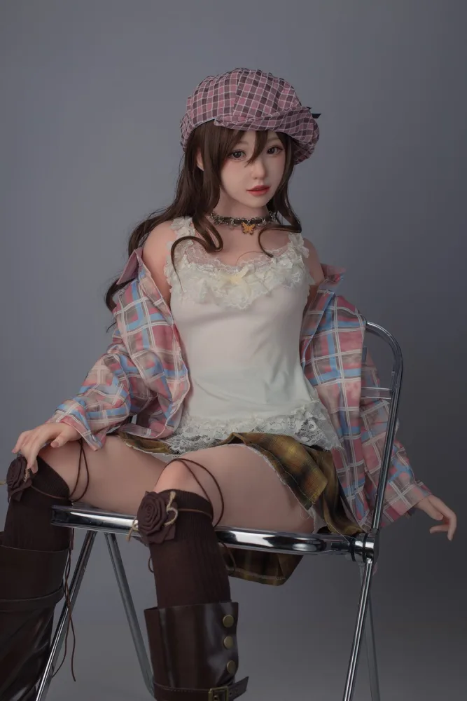 149cm/4ft11 B-cup Silicone Sex Doll – Rina (Real Skin Texture Version) view 7