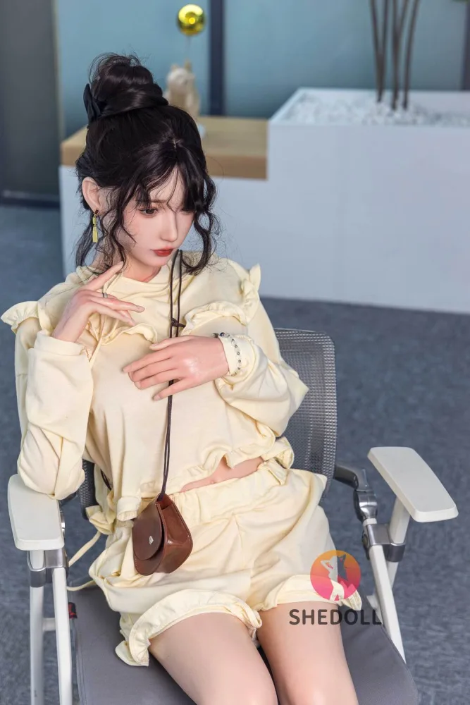 158cm/5ft2 C-cup Silicone Head Sex Doll – Ah Chu view 2