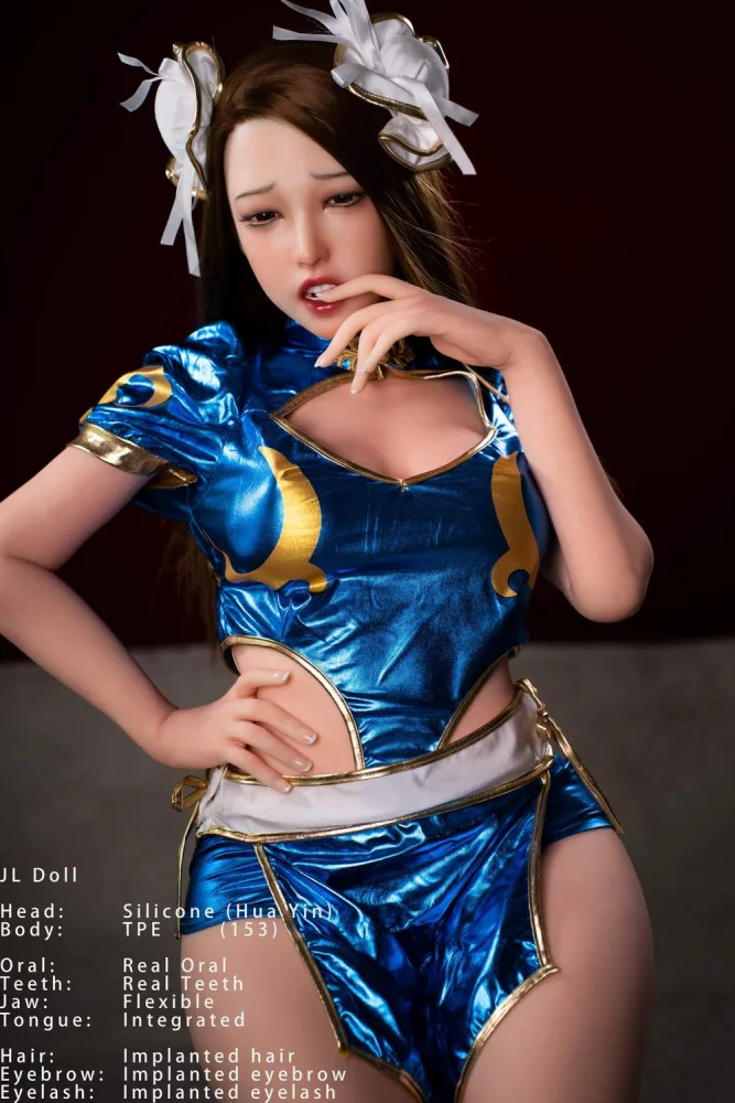 153cm/5ft C-cup Silicone Head Sex Doll – Huayin view 4