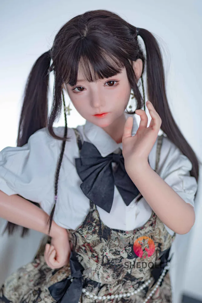 148cm/4ft10 C-cup Silicone Head Sex Doll – Xiaofu view 1
