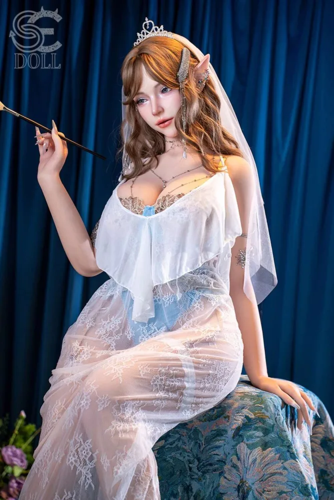T157cm/5ft2 I-cup Silicone Sex Doll – Annika.L (Real Skin Texture Version) view 4
