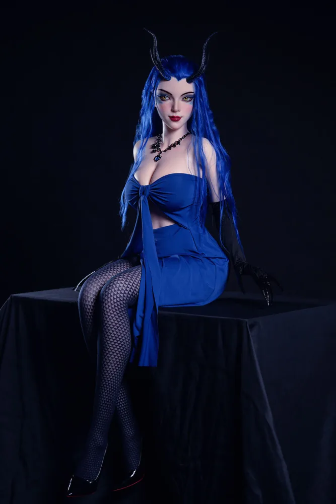 164cm/5ft5 D-cup Silicone Sex Doll – Head S36 view 6