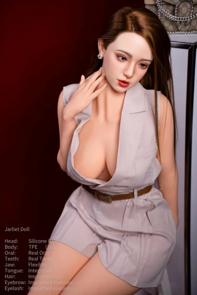 163cm/5ft4 G-cup Silicone Head Sex Doll – Lynn view 7