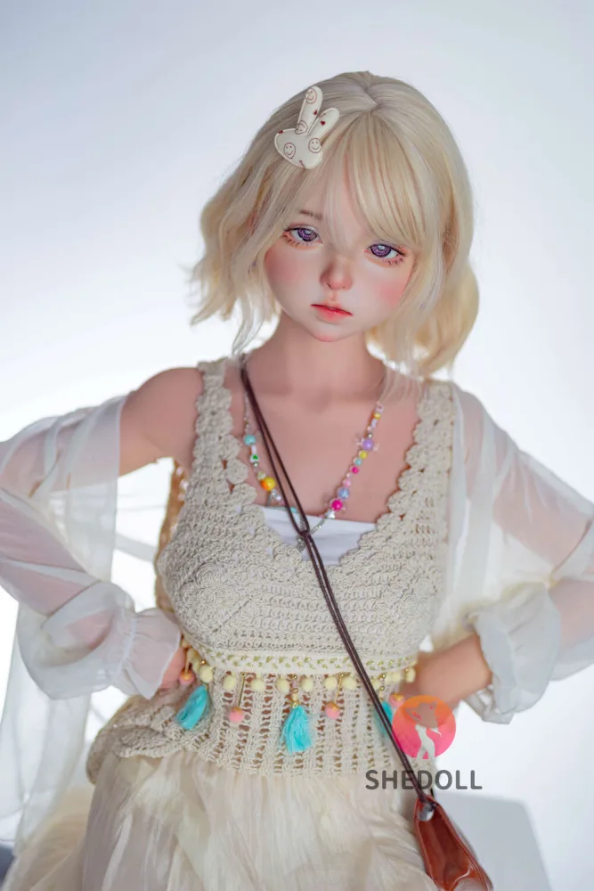 148cm/4ft10 C-cup Silicone Head Sex Doll – Duoduo view 3