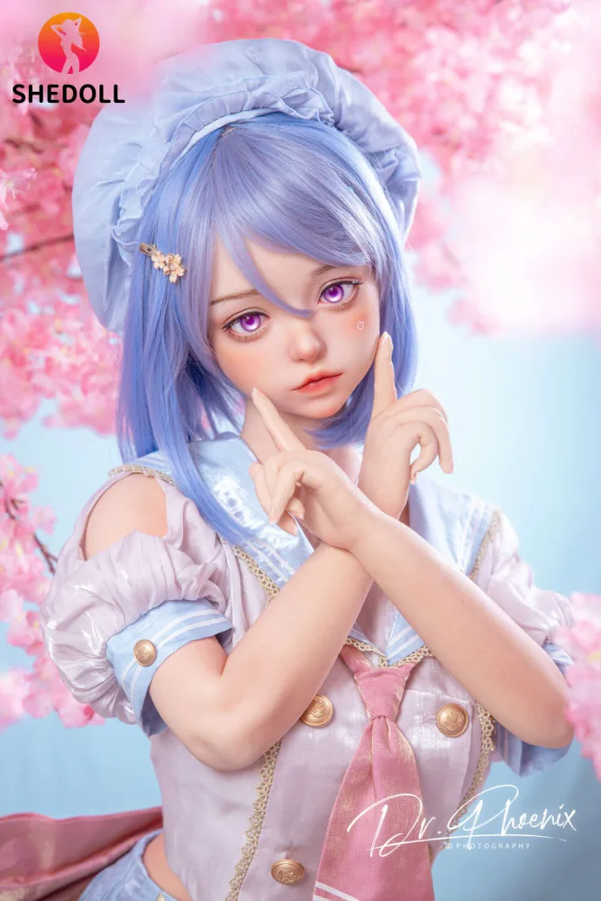148cm/4ft10 C-cup Silicone Head Sex Doll – Duoduo view 1