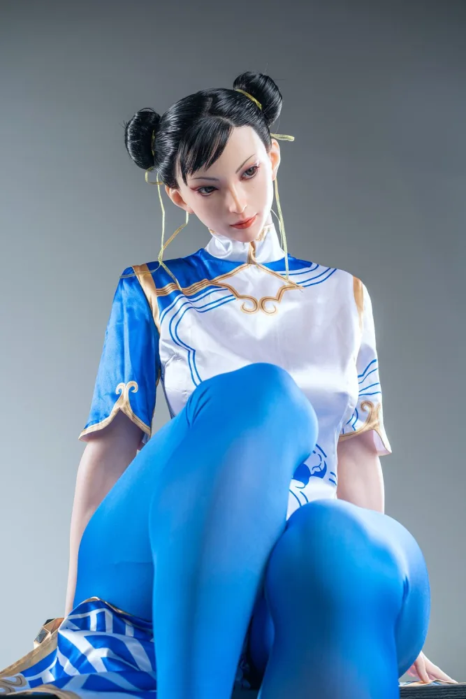 169cm/5ft7 F-cup Silicone Sex Doll – Chun Li