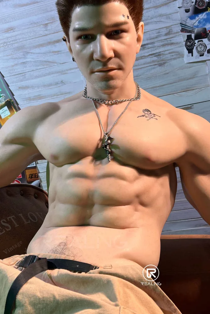 180cm/5ft11 Male Silicone Sex Doll – Herman view 6