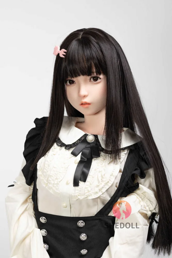 152cm/4ft12 A-cup Silicone Head Sex Doll – Luo Xiaoyi view 2