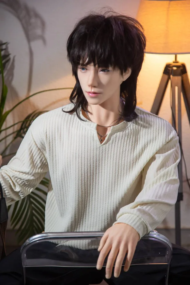 185cm/6ft1 Male Silicone Sex Doll – Gu Cheng view 8