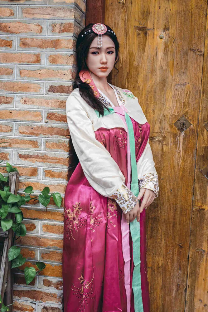 163cm/5ft4 G-cup Silicone Head Sex Doll – Jin view 8