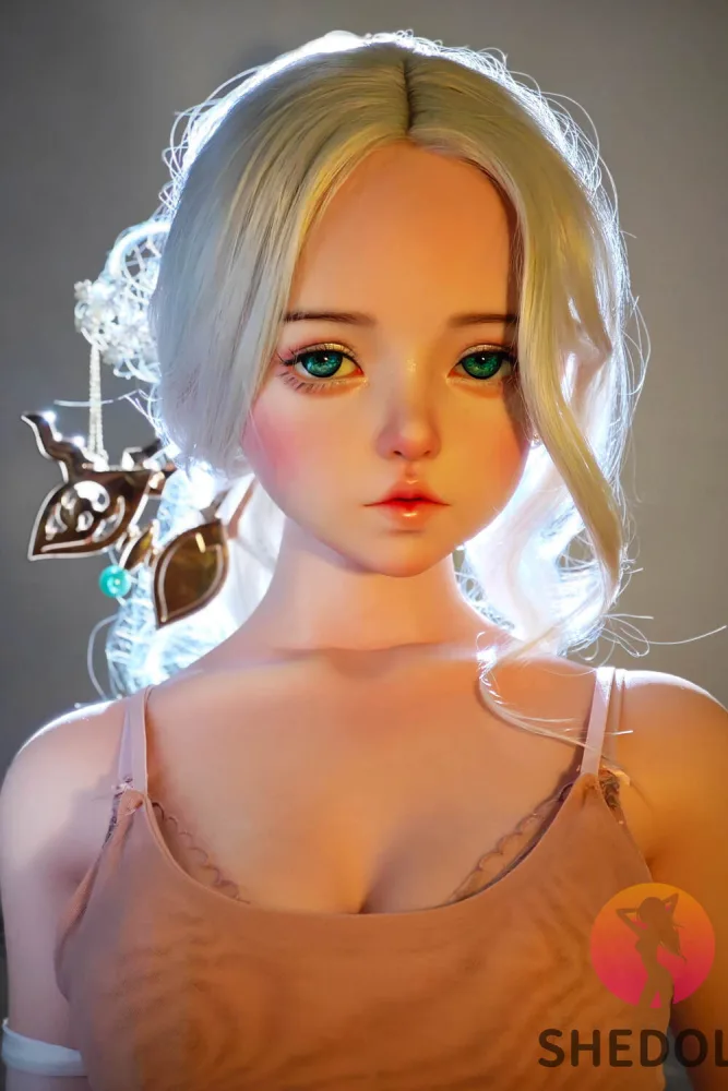 148cm/4ft10 C-cup Silicone Head Sex Doll – Duoduo view 1