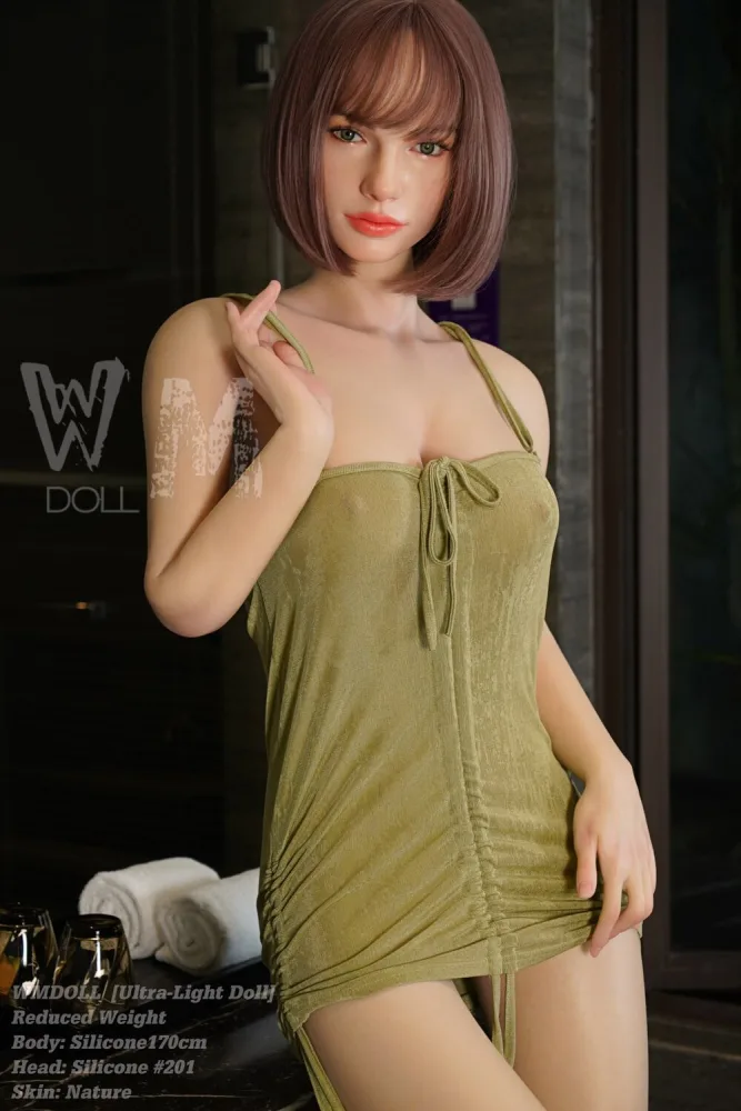 [Ultra-Light Series] 170cm/5ft7 D-cup Silicone Sex Doll – Head#201 view 7