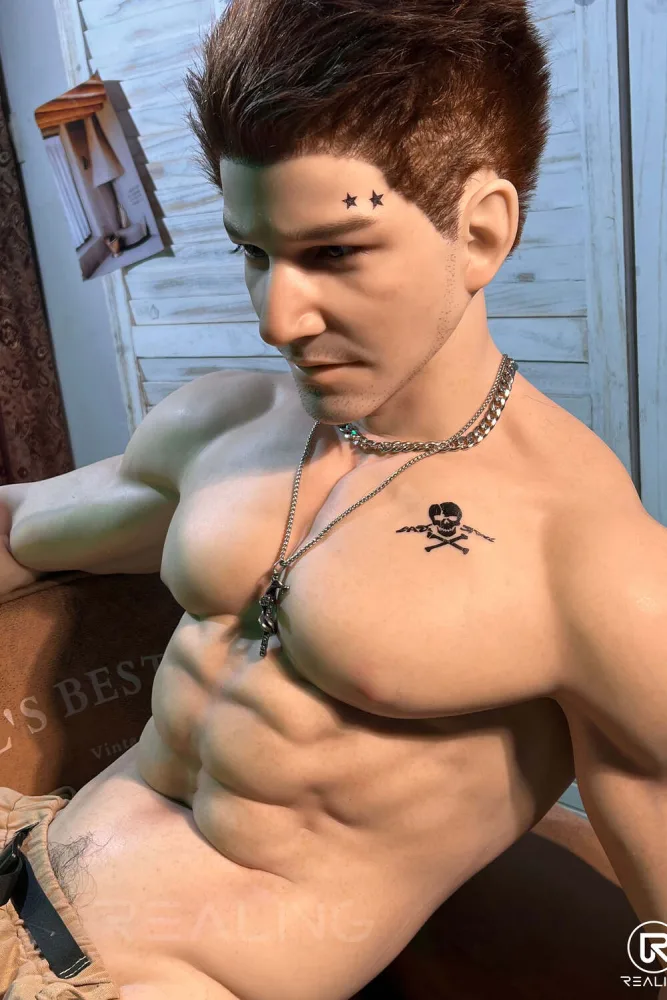 180cm/5ft11 Male Silicone Sex Doll – Herman view 3