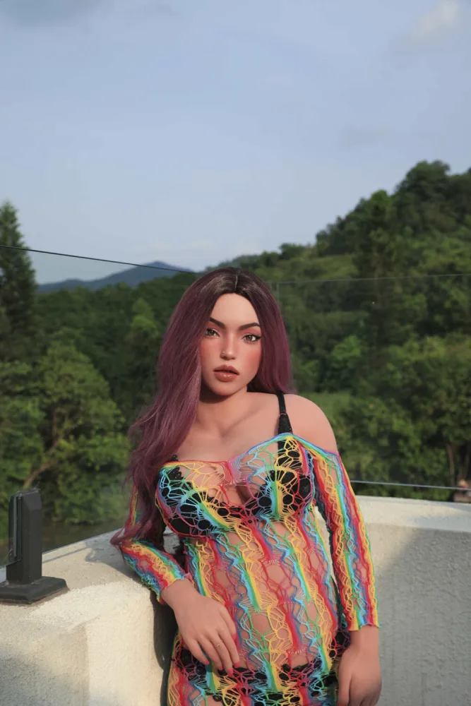 155cm/5ft1 E-cup Silicone Head Sex Doll – Ginny view 8