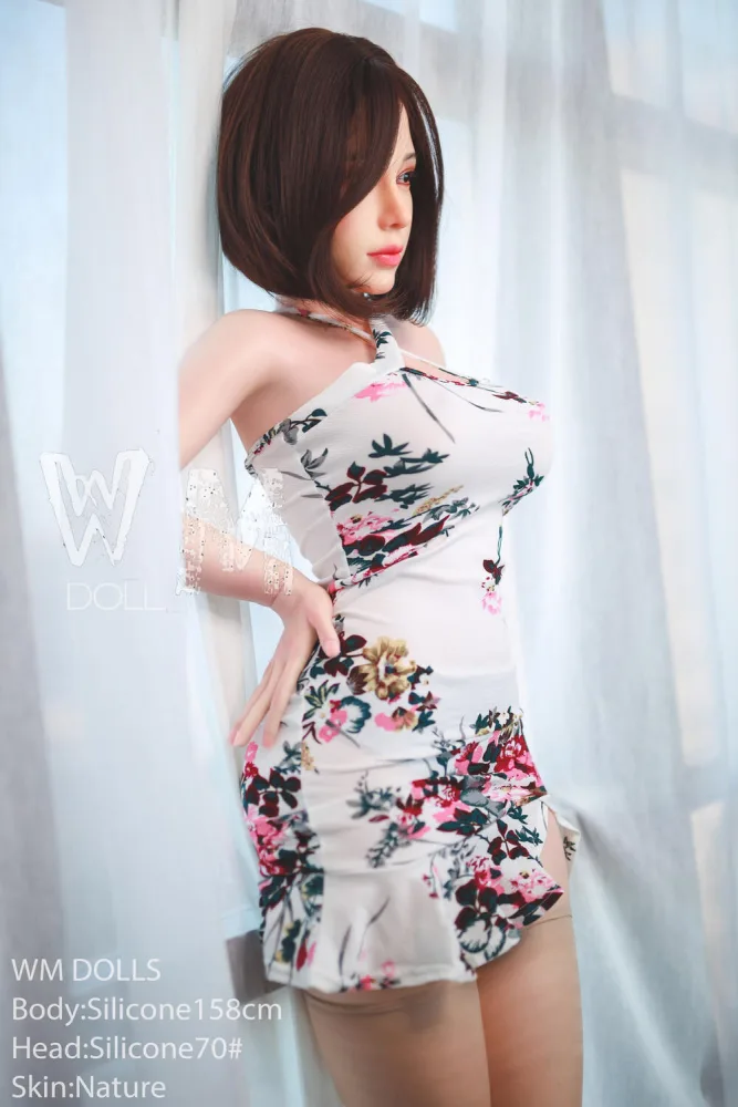 158cm/5ft2 D-cup Silicone Sex Doll – Sulane view 6