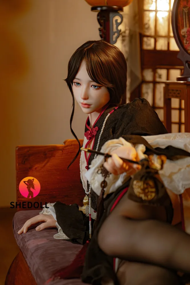 156cm/5ft1 E-cup Silicone Head Sex Doll – Jiang Xiaoli view 6