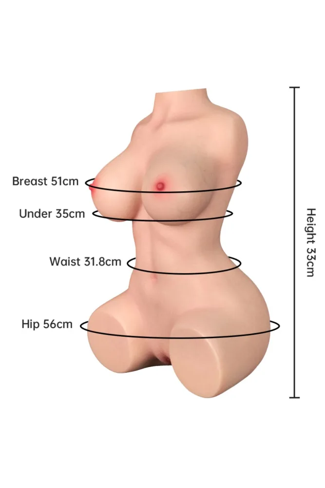 12.52LB Portable Mini Silicone Sex Doll for Beginners – Jasmine (US, CA, EU & AU ONLY) view 2