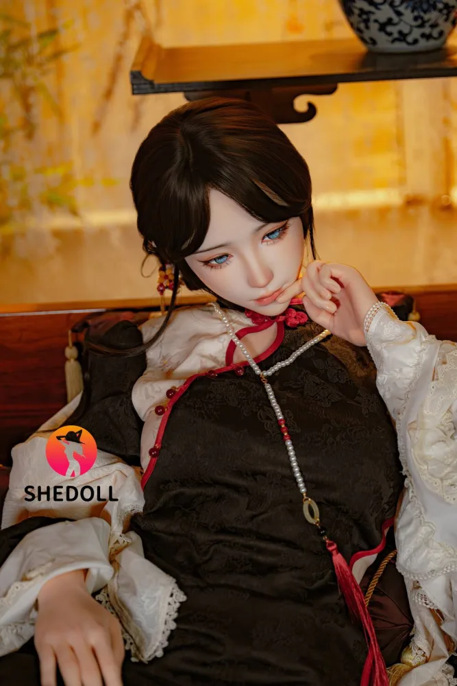 156cm/5ft1 E-cup Silicone Head Sex Doll – Jiang Xiaoli view 2
