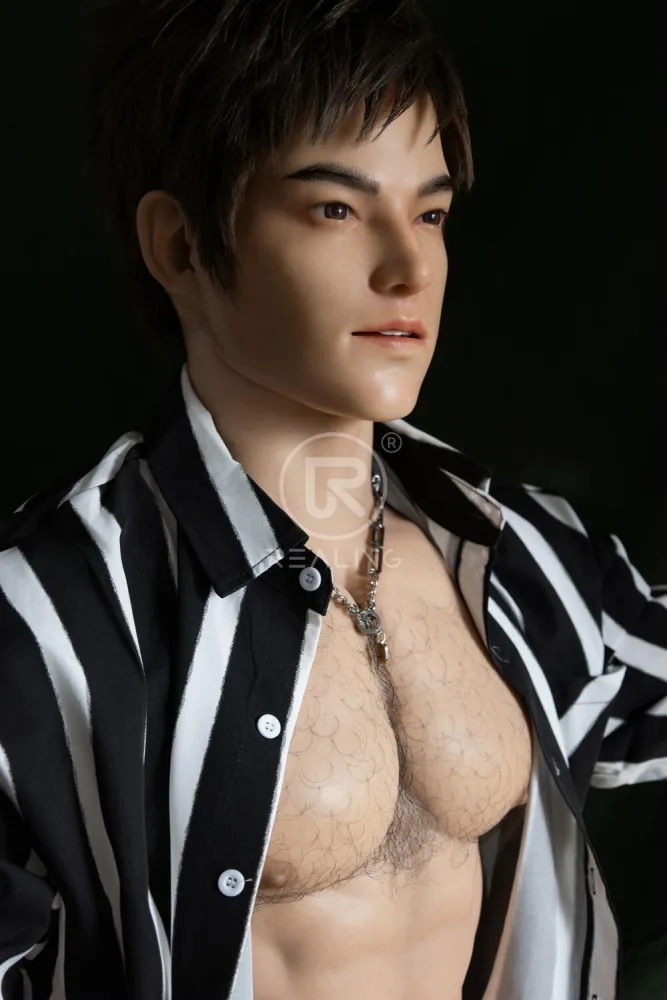 180cm/5ft11 Male Silicone Sex Doll – Luochen view 4