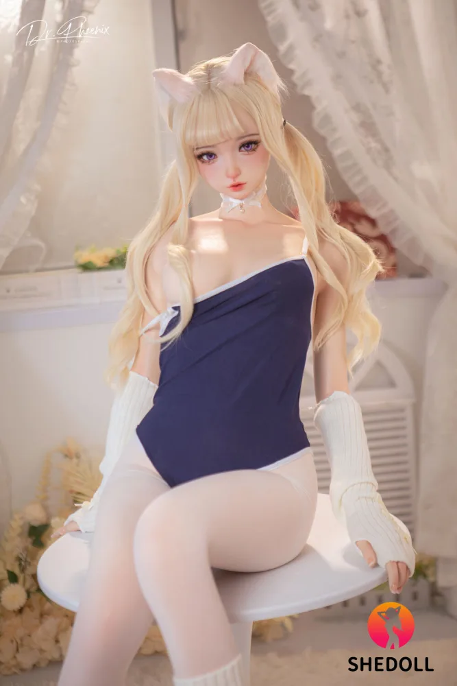 148cm/4ft10 C-cup Silicone Head Sex Doll – Xixi view 4