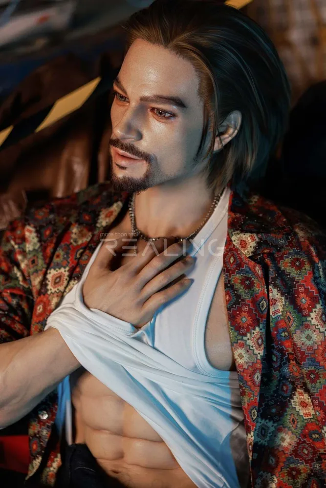 178cm/5ft10 Male Silicone Sex Doll – Leo view 7