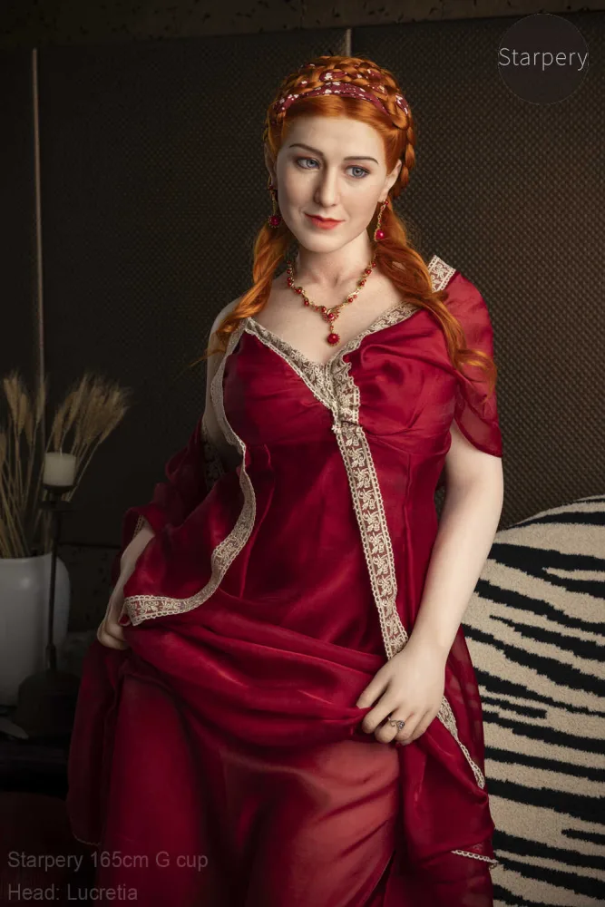 165cm/5ft5 G-cup Silicone Head Sex Doll – Lucretia