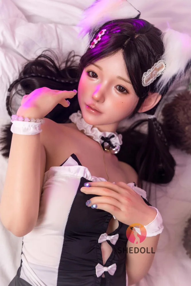 148cm/4ft10 C-cup Silicone Head Sex Doll – Xiyuan view 2
