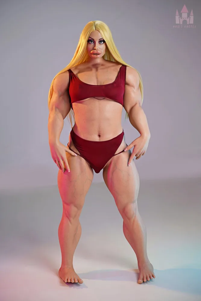 160cm/5ft3 B-cup Muscular Silicone Sex Doll – Priya view 3