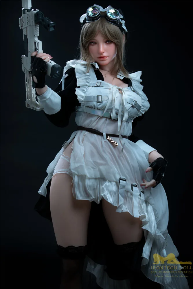 165cm/5ft5 G-cup Silicone Sex Doll – Servant view 6