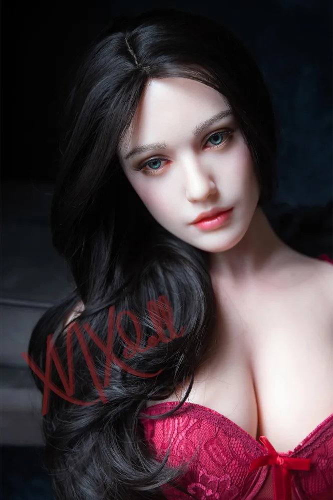 XNX Sino 149cm/4ft10 D-cup Silicone Sex Doll – Cara view 6