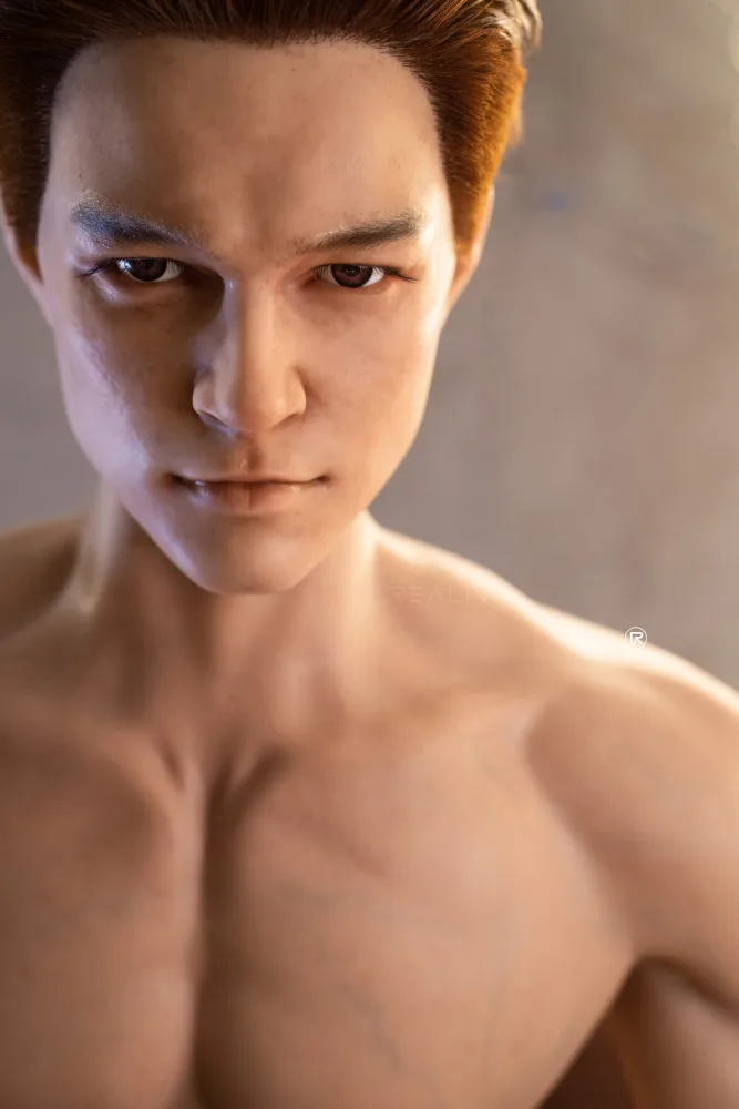 175cm/5ft9 Male Silicone Head Sex Doll – Jesiah view 2