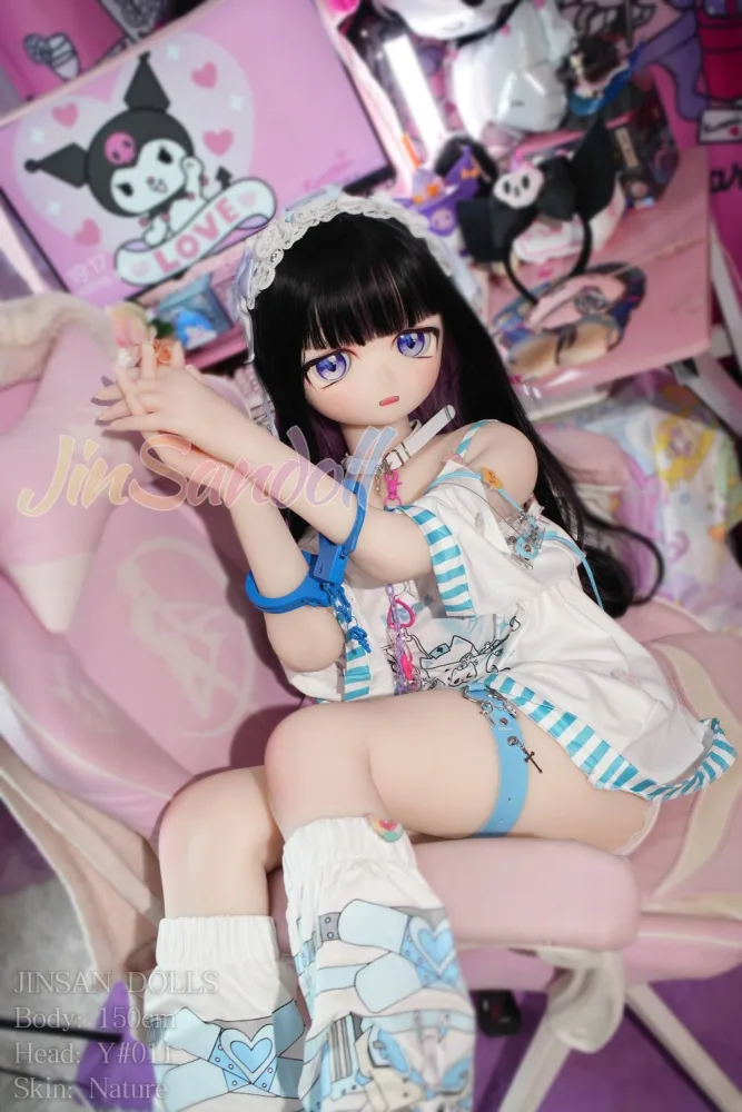 150cm/4ft11 A-cup Anime Sex Doll TPE Body with PVC Head – Y011