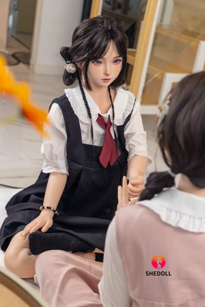 148cm/4ft10 C-cup Silicone Head Sex Doll – Nancy view 4