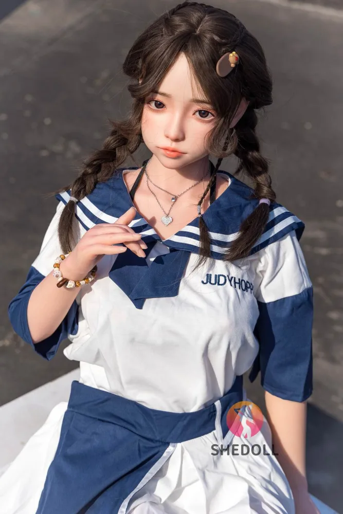 148cm/4ft10 C-cup Silicone Head Sex Doll – Luoyi view 4