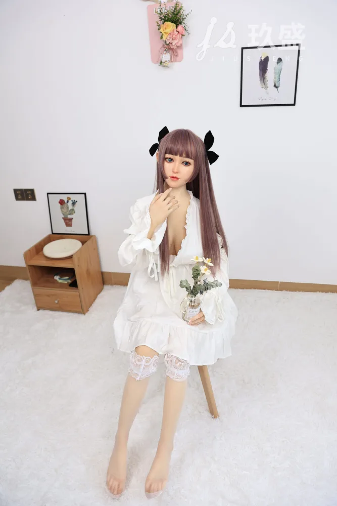 150cm/4ft11 D-cup Silicone Head Sex Doll – Shirley view 3