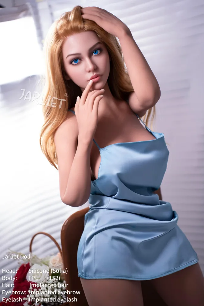 152cm/4ft12 E-cup Silicone Head Sex Doll – Sofia view 7