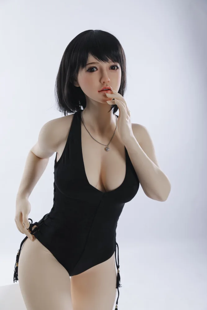 153cm/5ft D-cup Silicone Sex Doll – Vita Brown (All-in-one) view 3