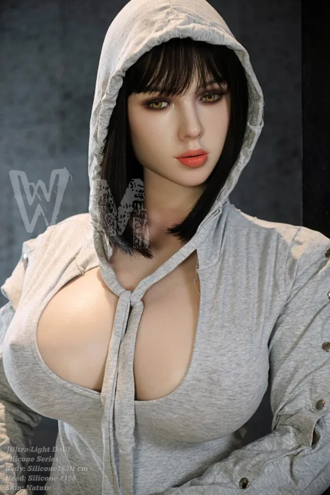 [Ultra-Light Series] 163cm/5ft4 H-cup Silicone Sex Doll – Head#198 [In Stock | US Only]