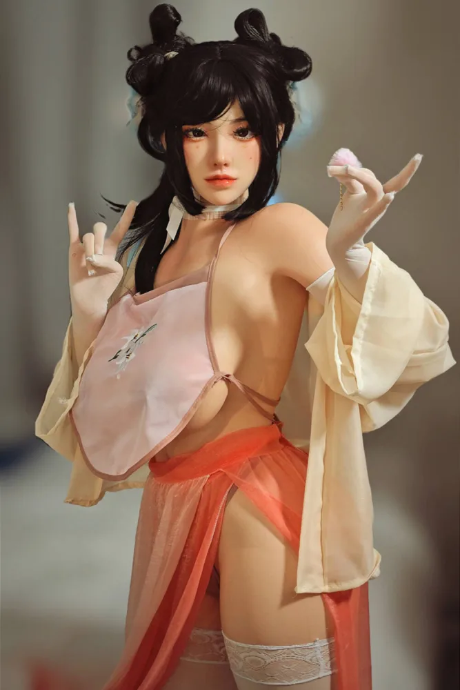 162cm/5ft4 F-cup Silicone Sex Doll – Xiaobei view 6