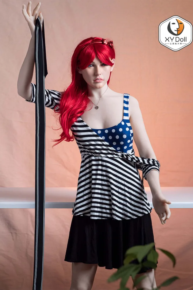 168cm/5ft6 C-cup Silicone Head Sex Doll – Collet view 7
