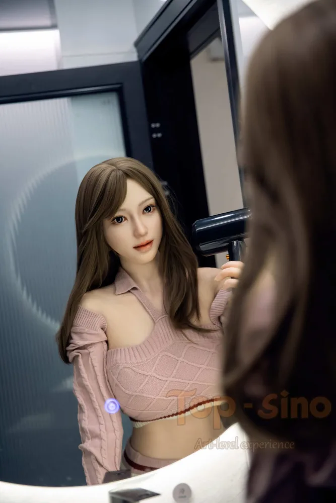 Top Sino 164cm/5ft5 D-cup Silicone Sex Doll – Mitao view 6